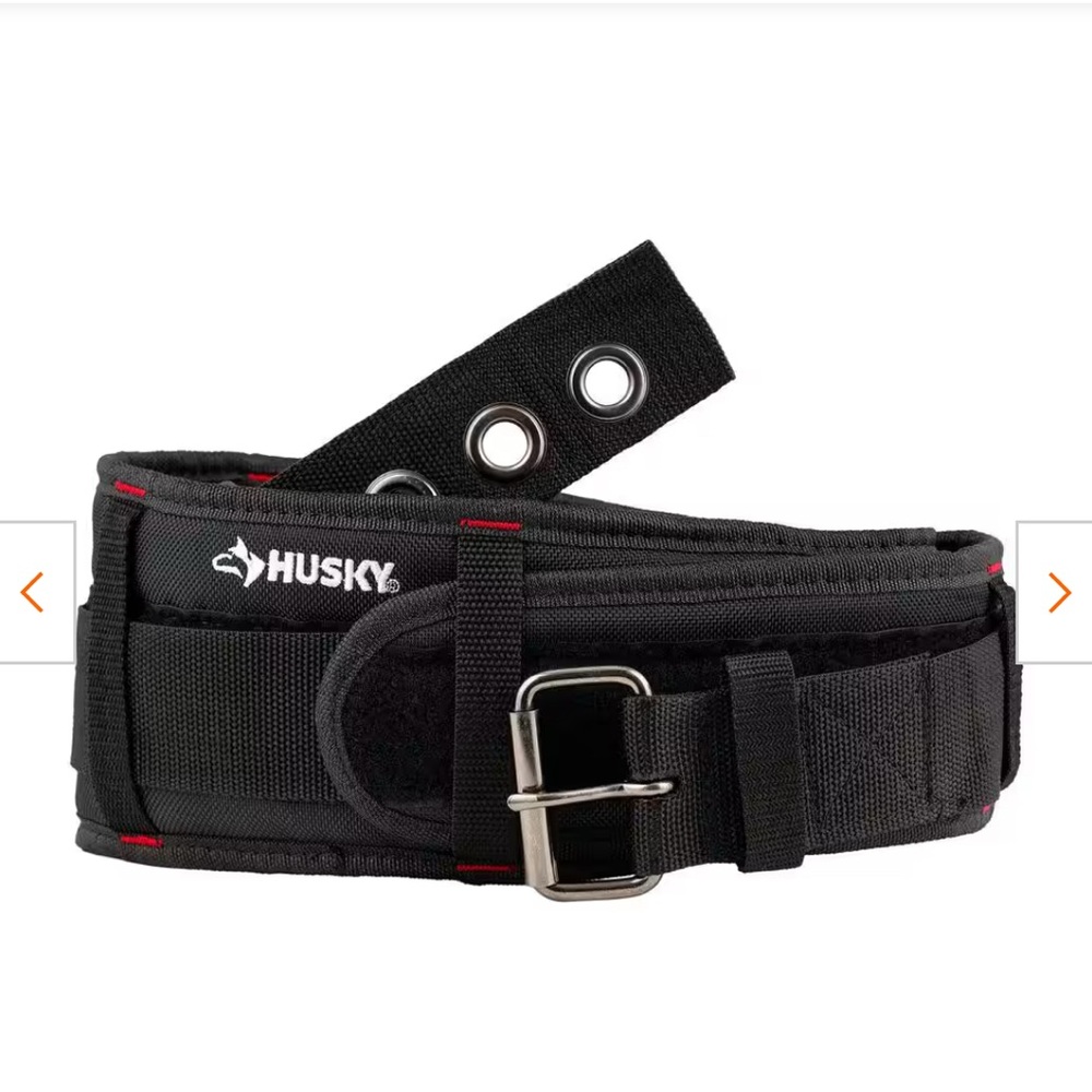 Husky Black Tool Belt